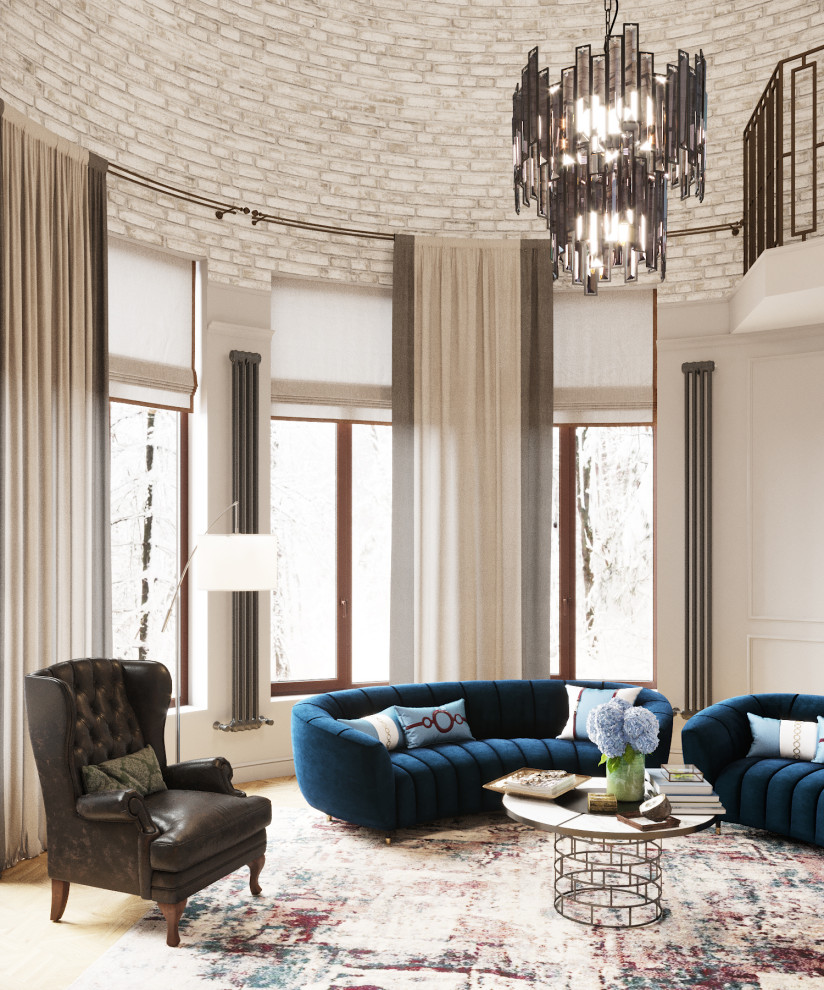 гостиная со вторым светом