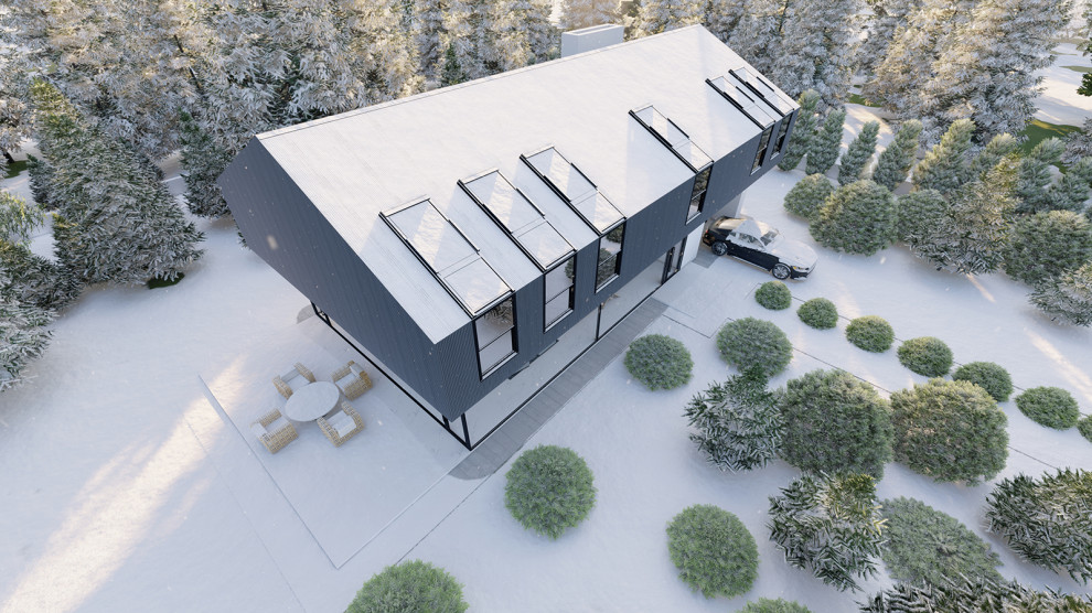 Дом для семьи из 4-х человек и кота