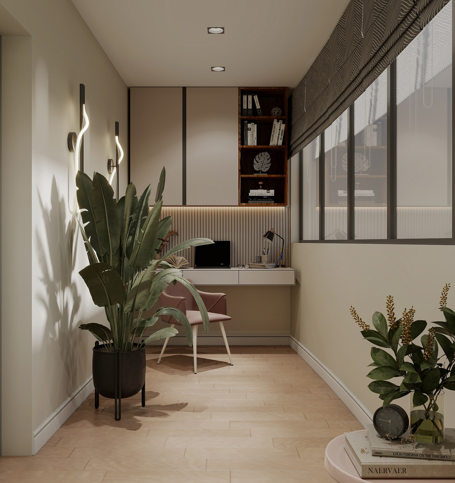 Обложка проекта: Дизайн-проект трехкомнатной квартиры в современном стиле