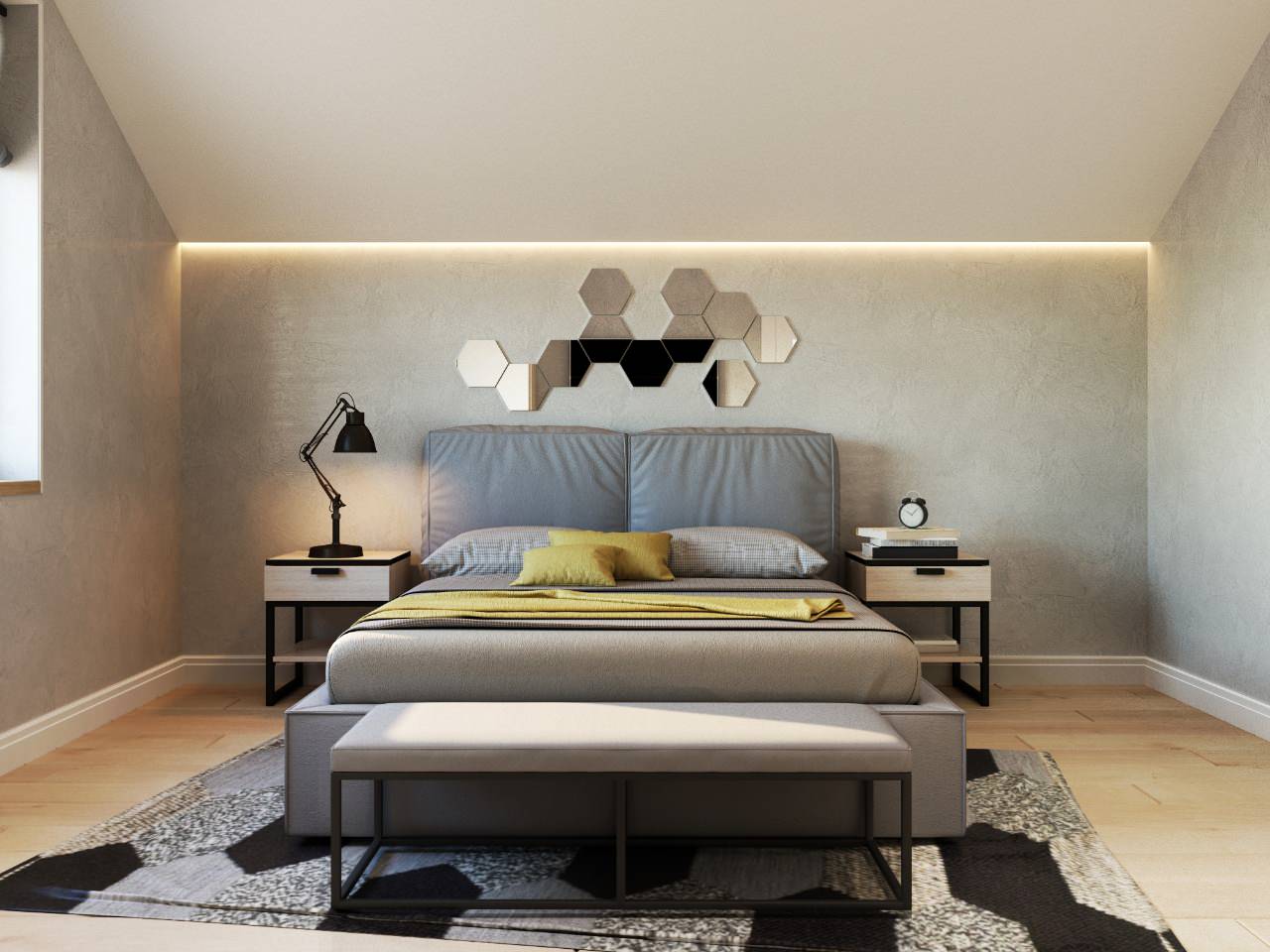 Дизайн проект дома 120кв.м в современном стиле с элементами эко-стиля