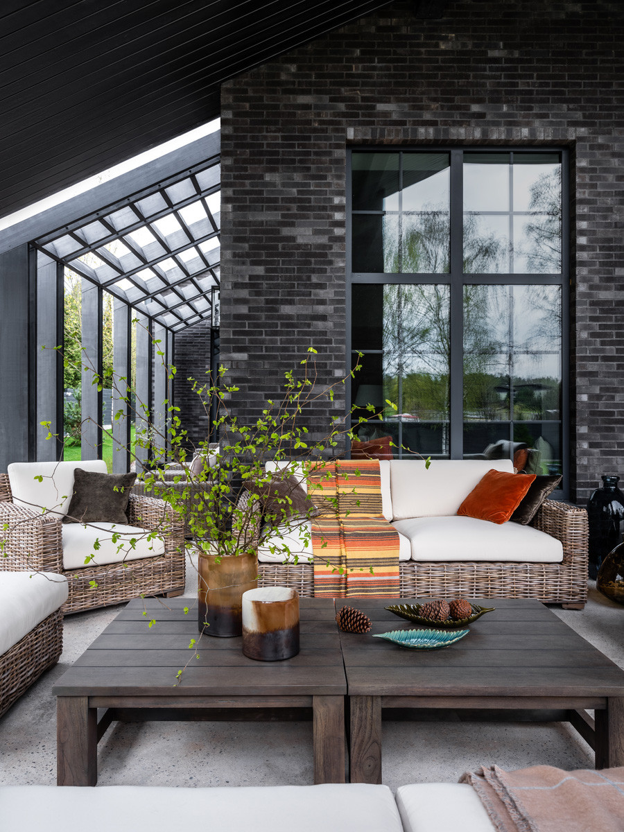 Интерьеры загородного дома в Дарьино