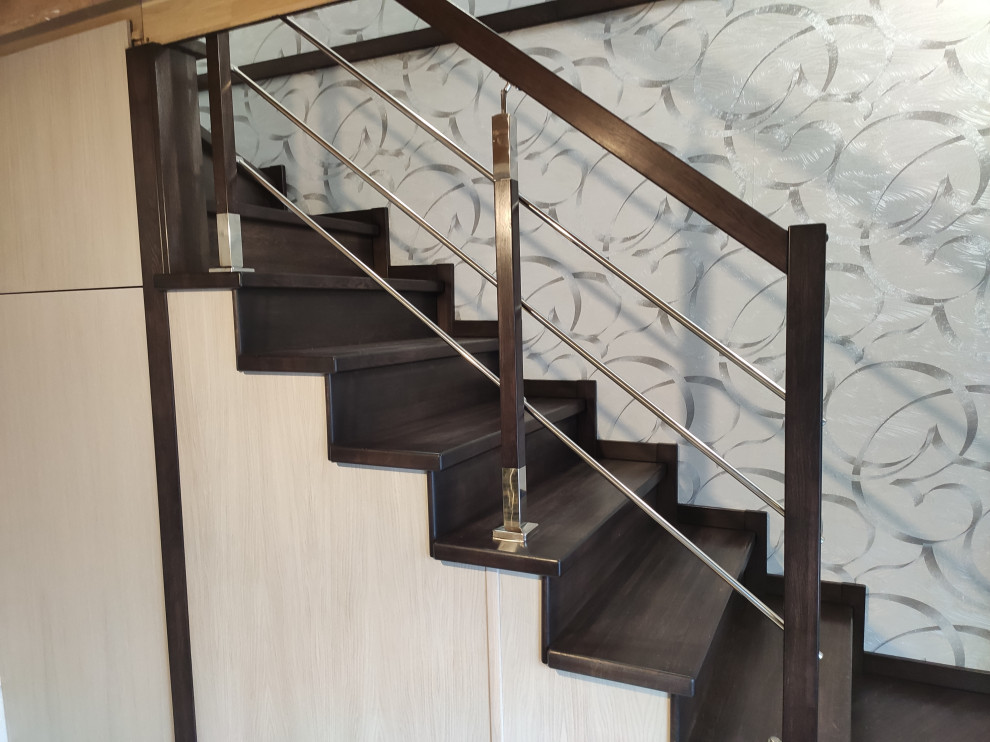 Обшивка металлического каркаса дубом, Графское