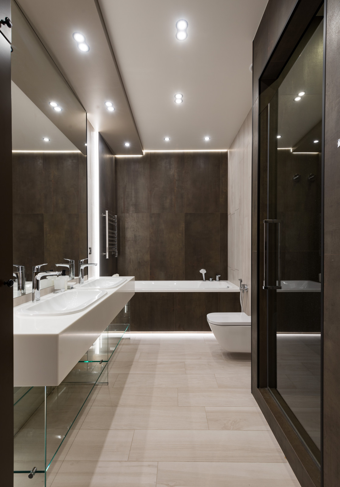 Интерьеры апартаментов в ЖК "Олимпийская РИВЬЕРА Новогорск"