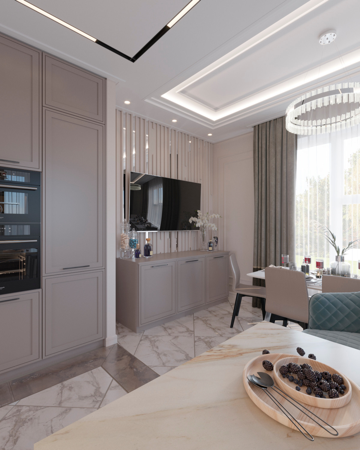 Коттедж в стиле современной классики