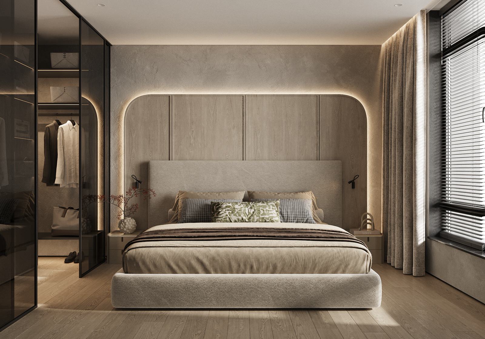 Спальня с гардеробом