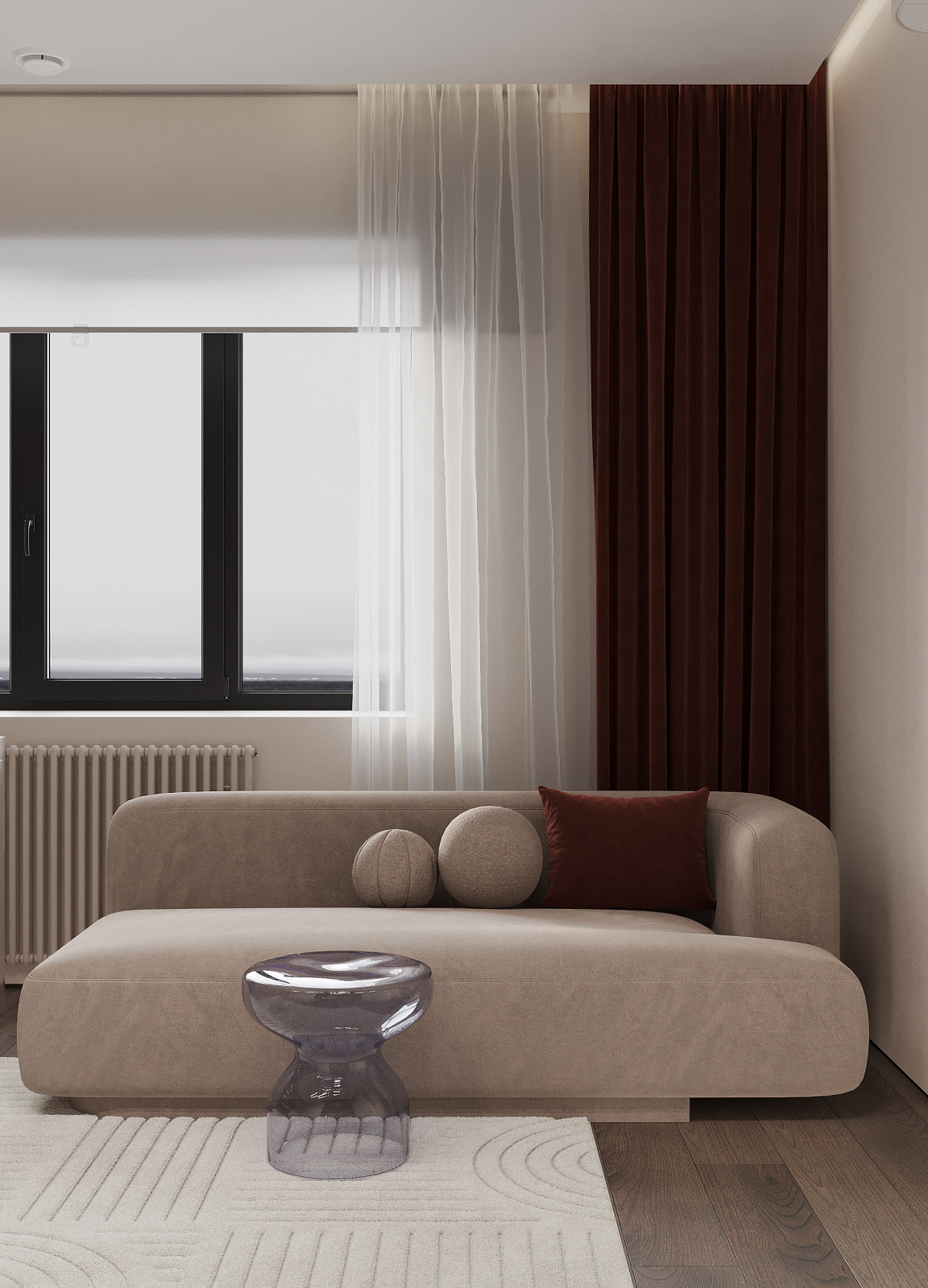 интерьерквартиры, Самара, Шмидта, 160м2