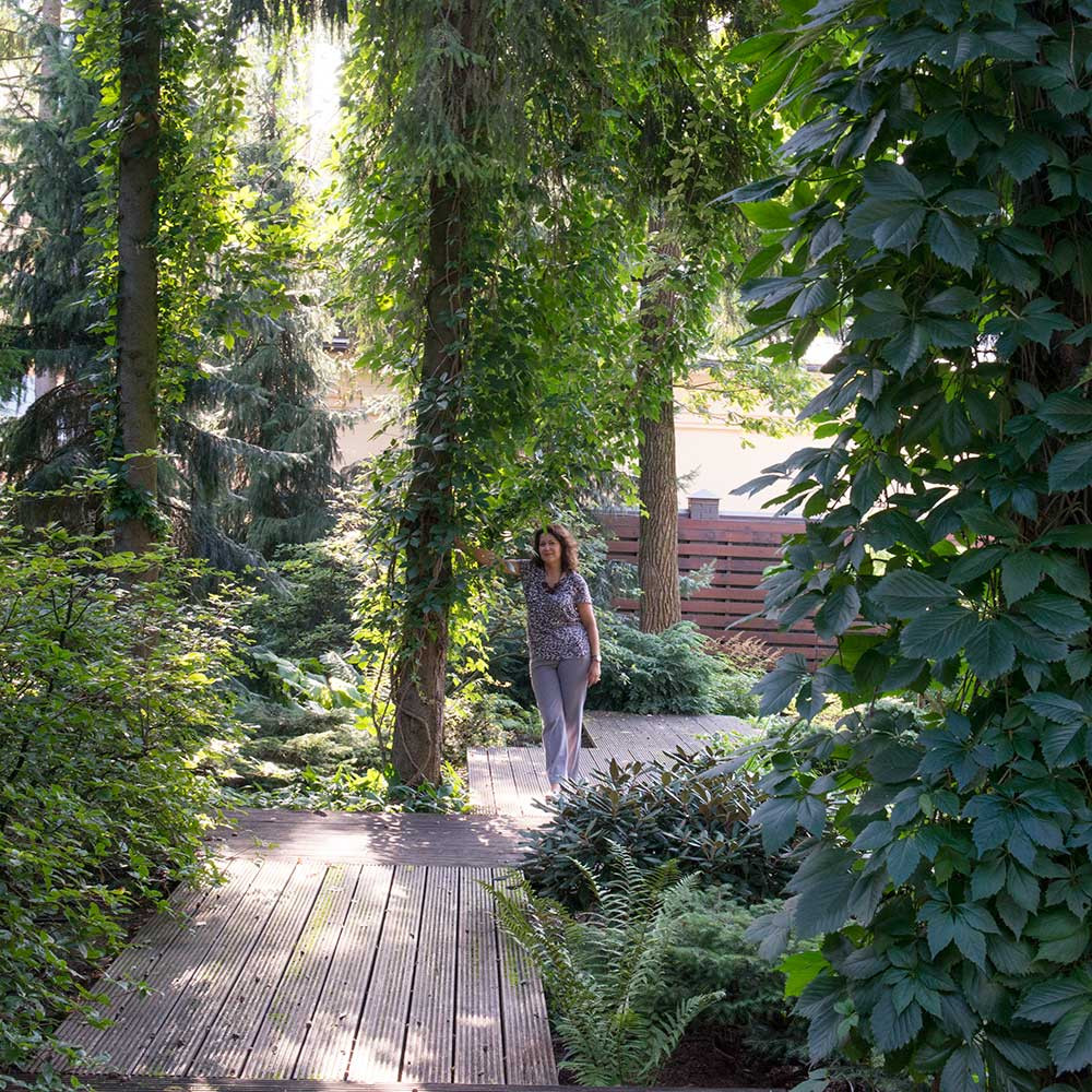 Сад с японским характером в КП Ландшафт