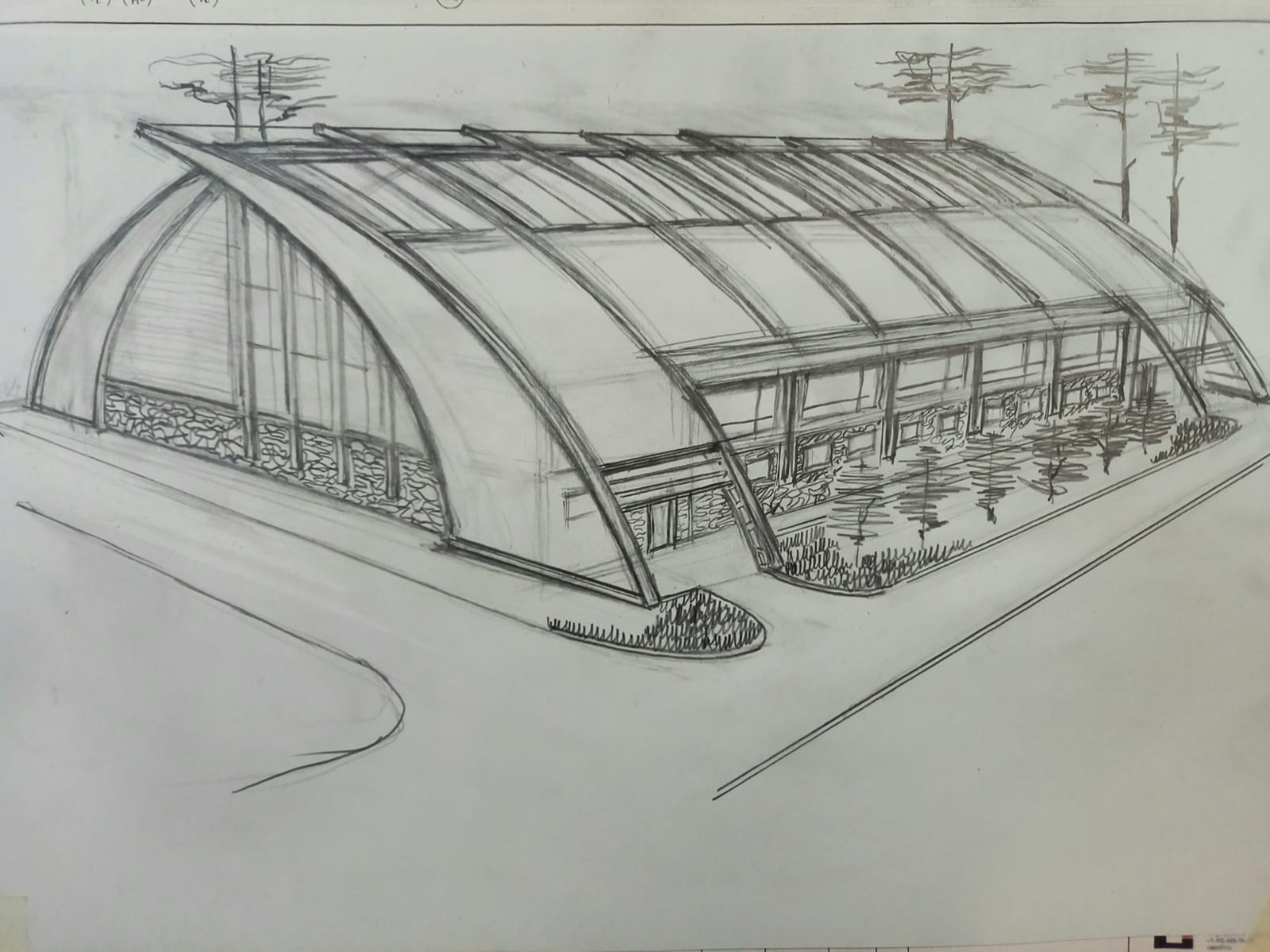 Обложка проекта: Эскиз ледового дворца