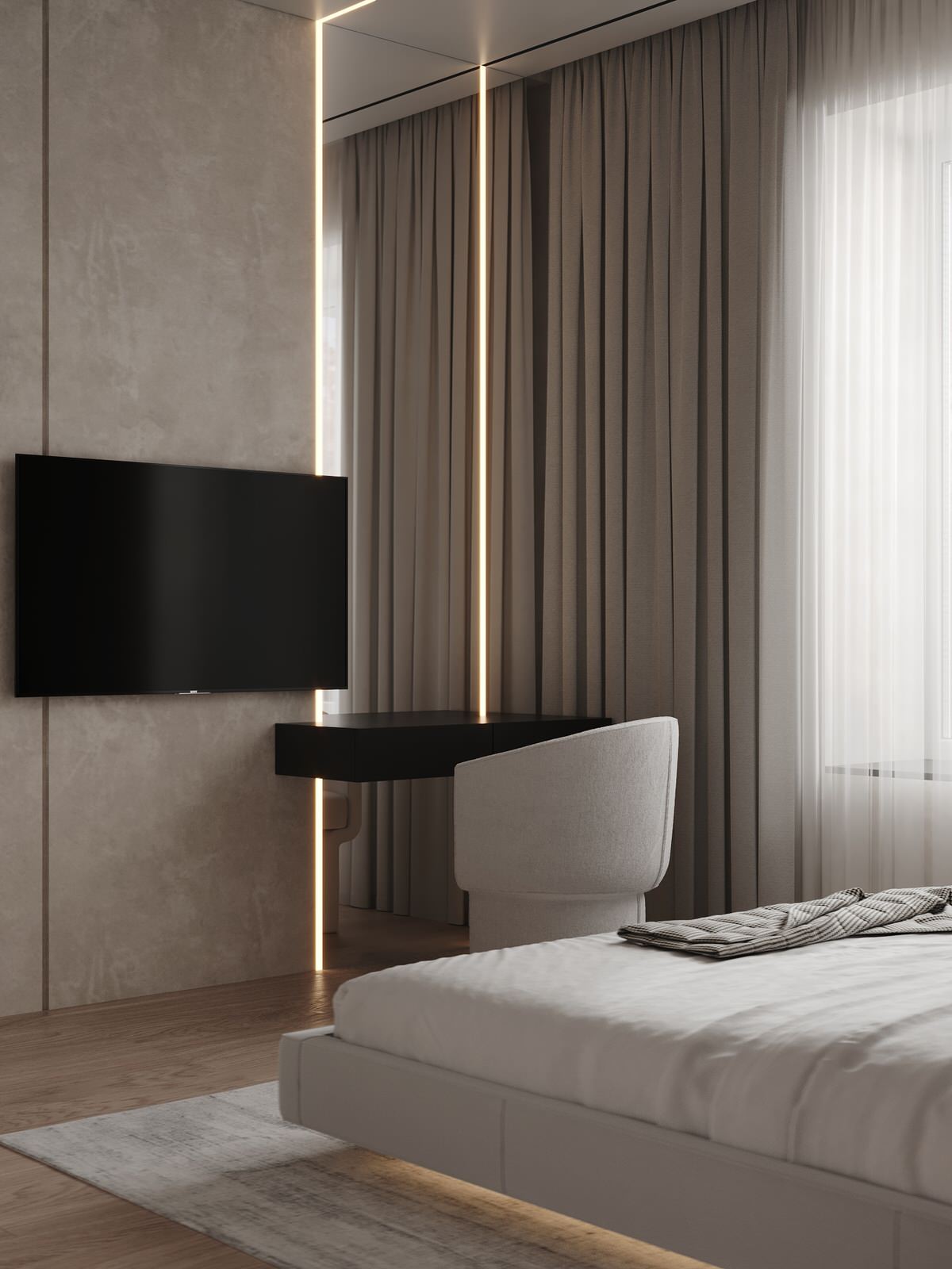 Частный дом в п. Южный с стиле минимализм