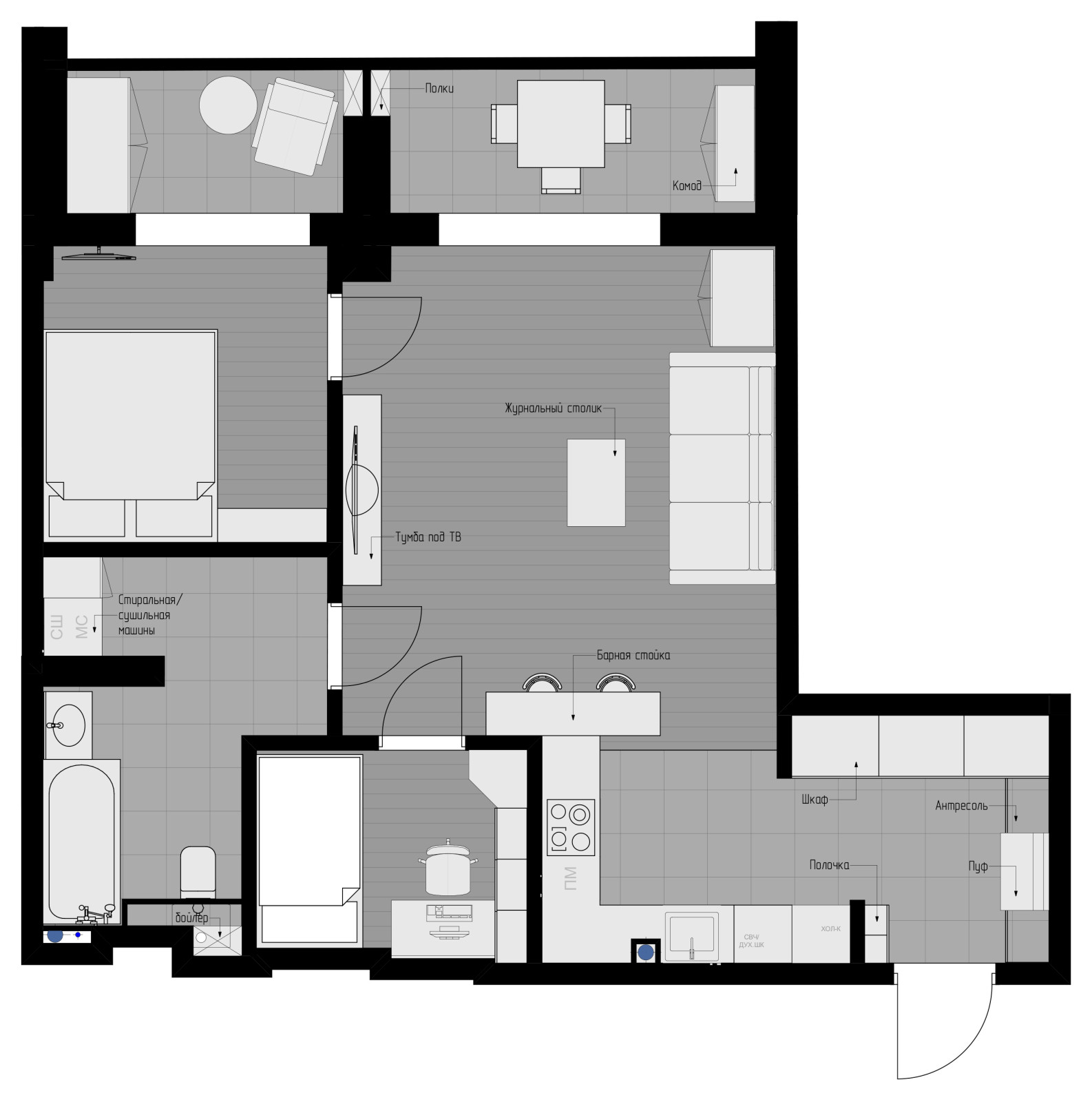 Проект на Тигровой
