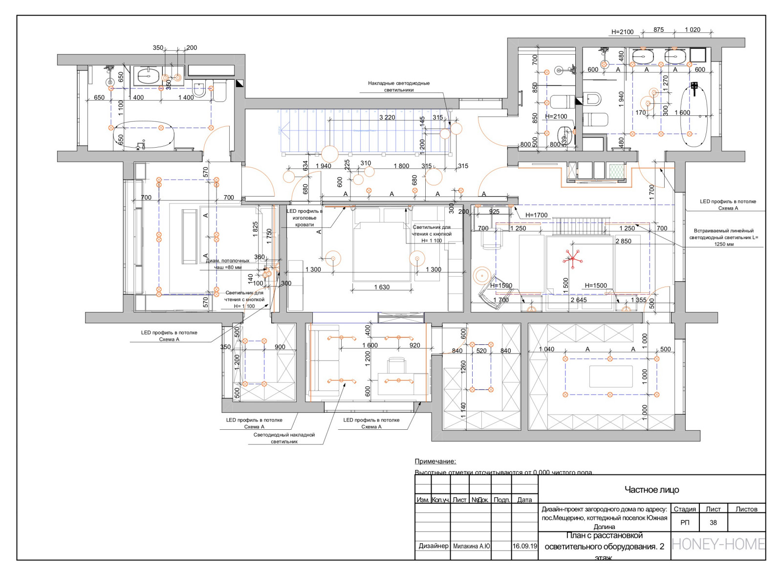 Рабочая часть; загородный дома 240 кв.м.