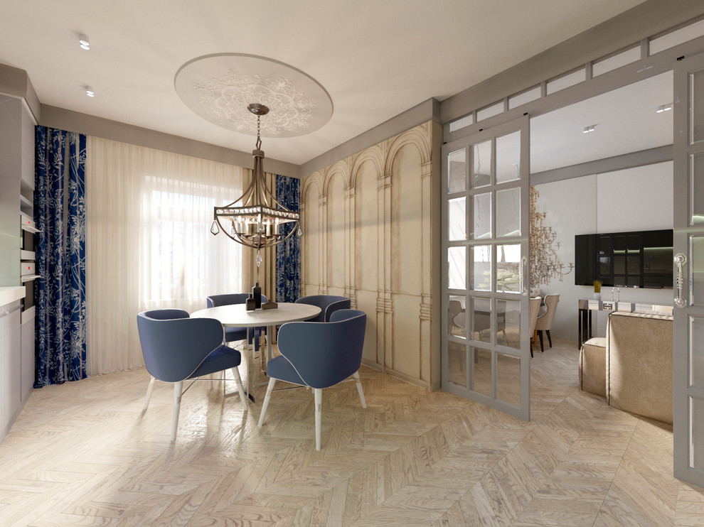 Обложка проекта: Трехкомнатная квартира в городе Ростов