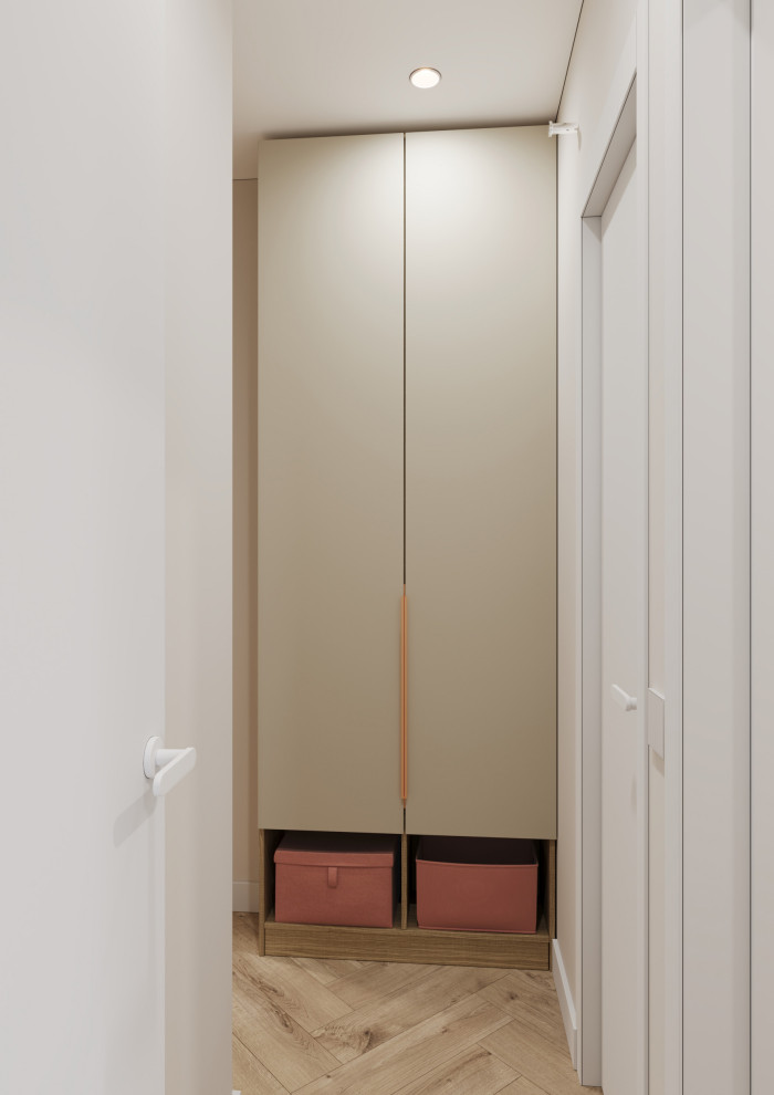 Дизайн-проект квартиры в светлых тонах