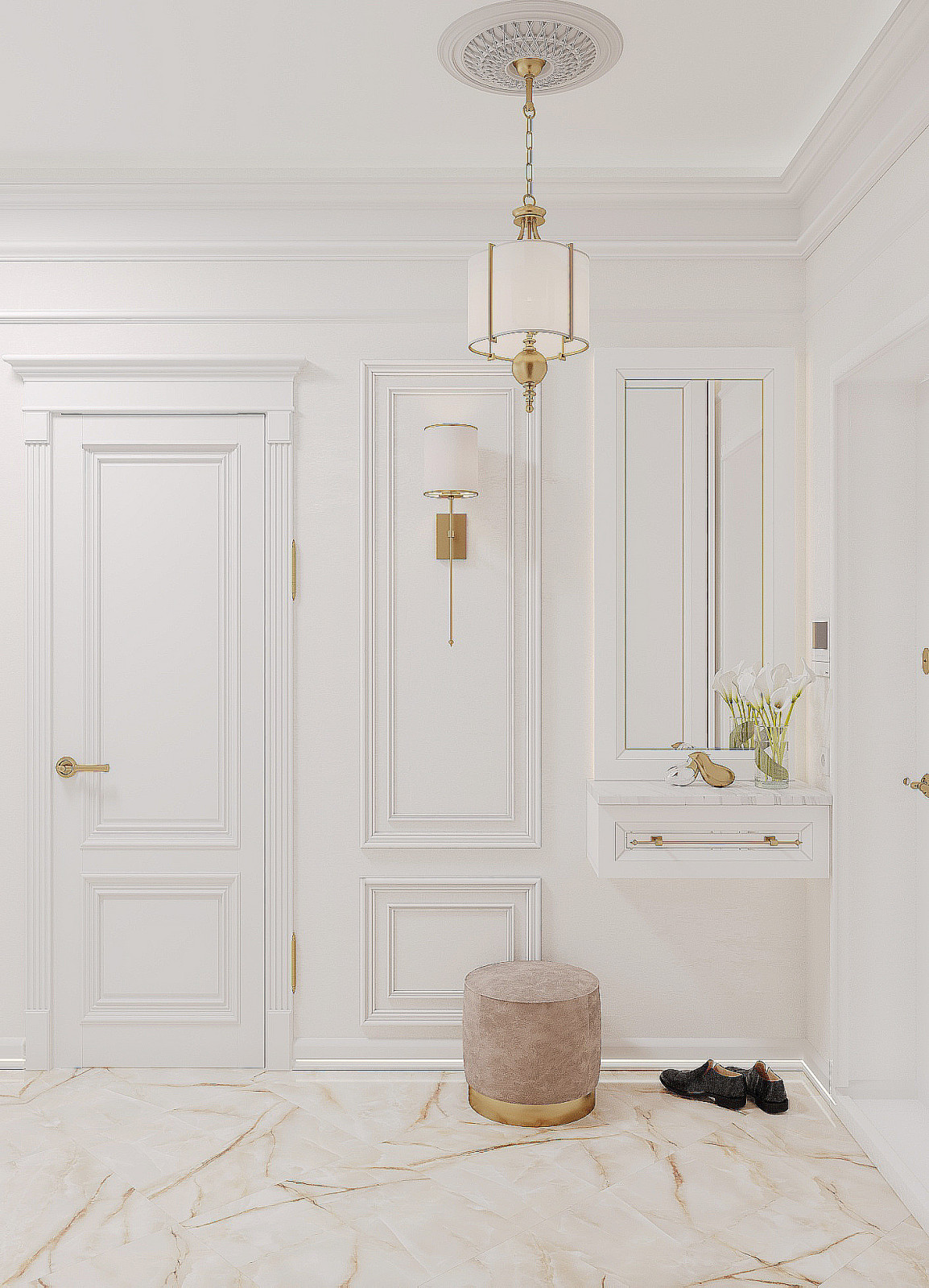 Неоклассика в ЖК Шоколад