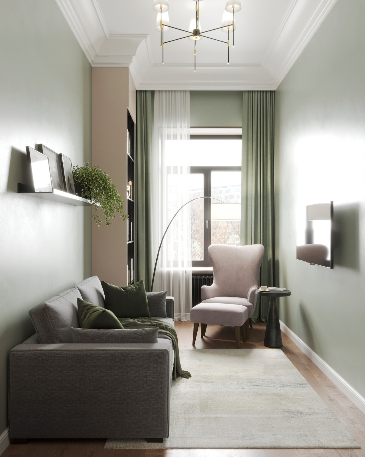 Квартира 104 кв.м Новинский Бульвар