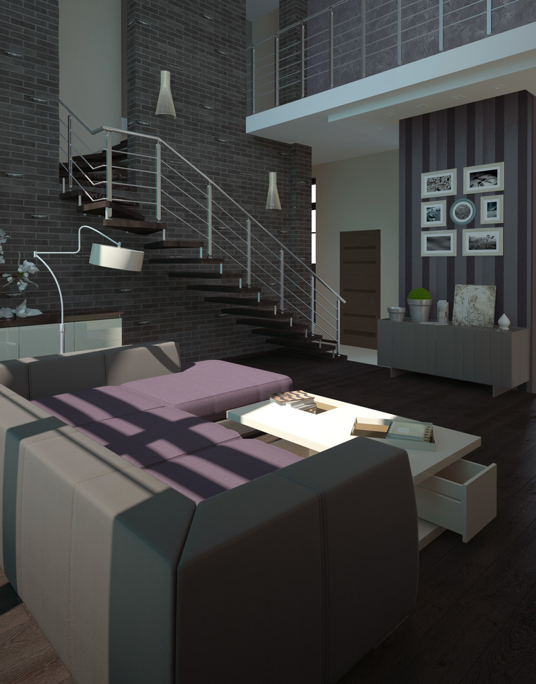 Интерьер коттеджа в современном стиле