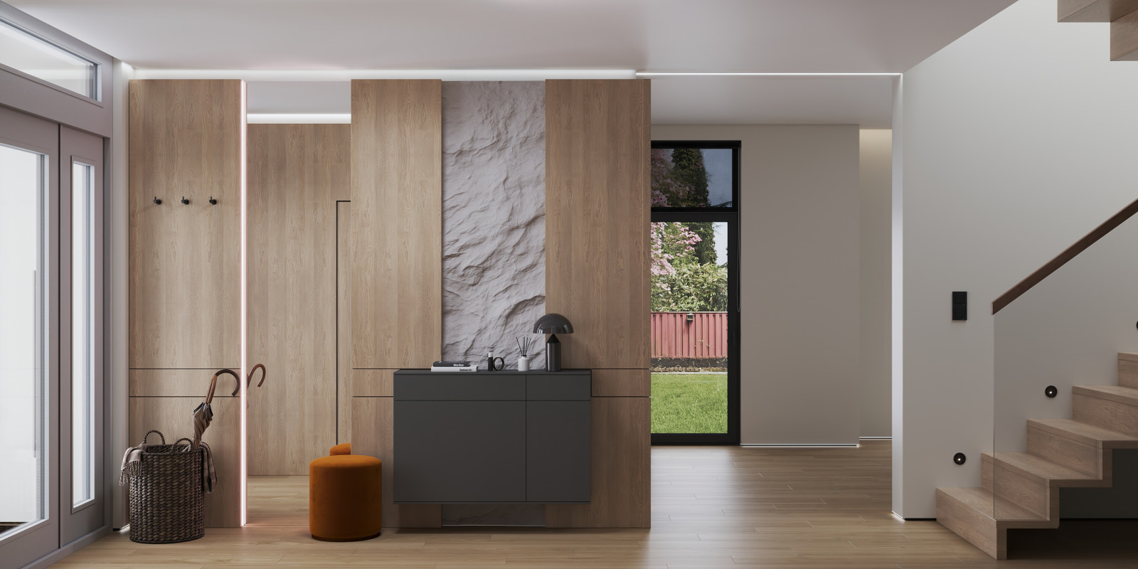 3д визуализация интерьера дома по техзаданию