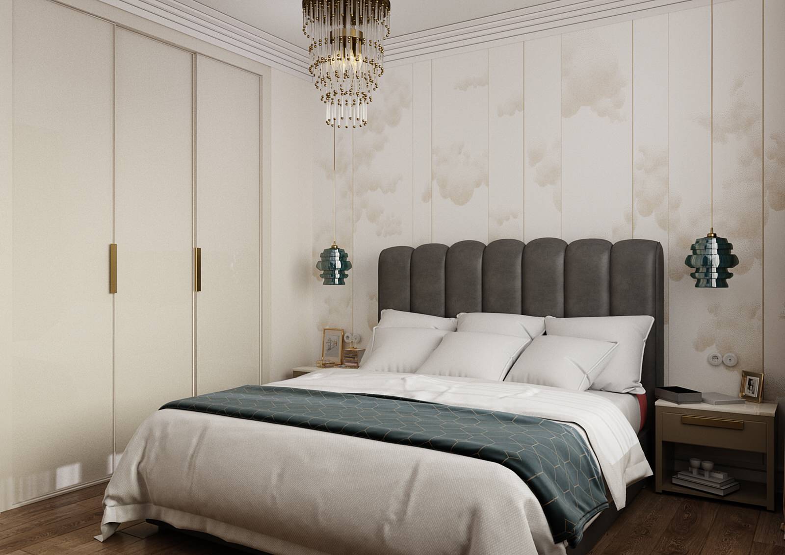 Проект интерьера квартиры в ЖК «Солнечный Олимп»