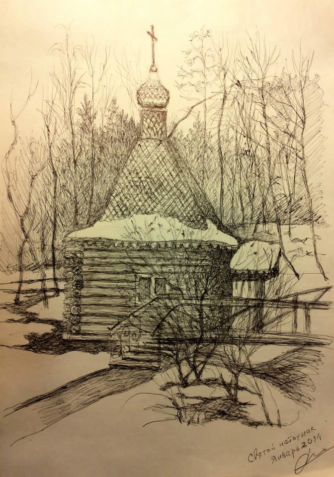 Обложка проекта: Мои черно-белые рисунки