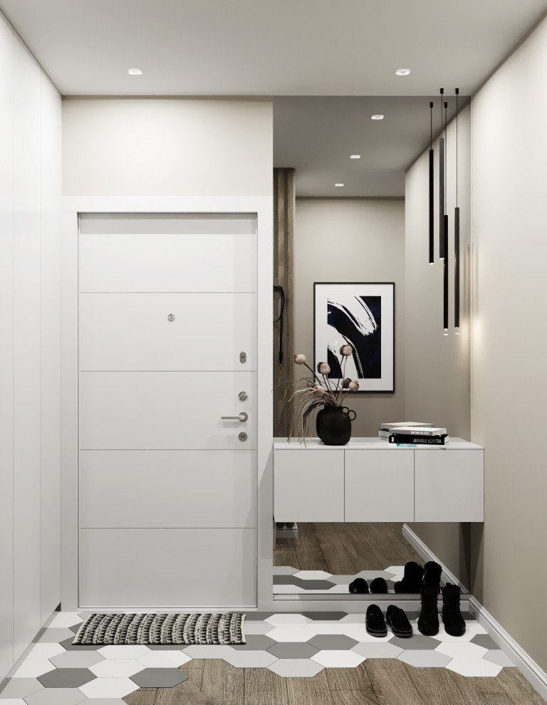 Трёхкомнатная квартира для семьи из 5 человек. 75 кв.м.