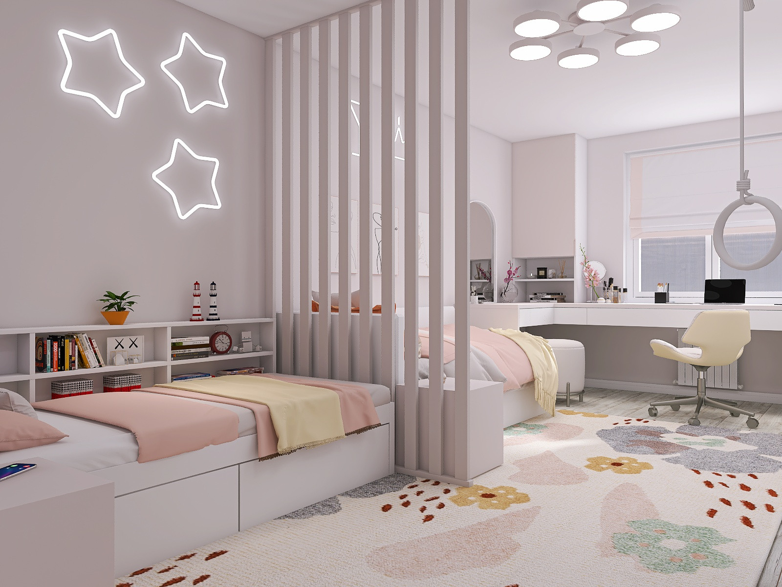 г. Саратов, детская для 2-ух принцесс 18 кв.м.