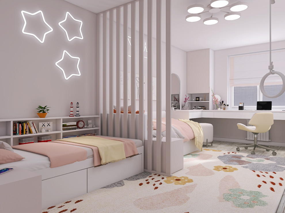 г. Саратов, детская для 2-ух принцесс 18 кв.м.