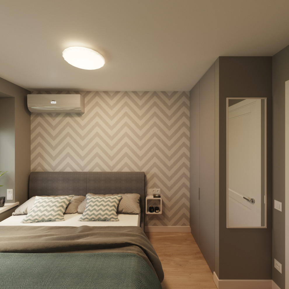 Дизайн проект двухкомнатной квартиры на Грайвороновской улице в Москве