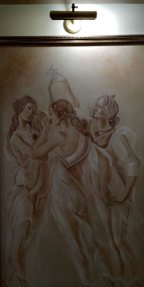 Обложка проекта: Мотивы эпохи Возрождения в современной квартире.