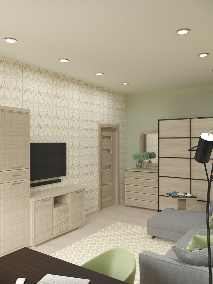 Однокомнатный модуль в стиле Контемпорари