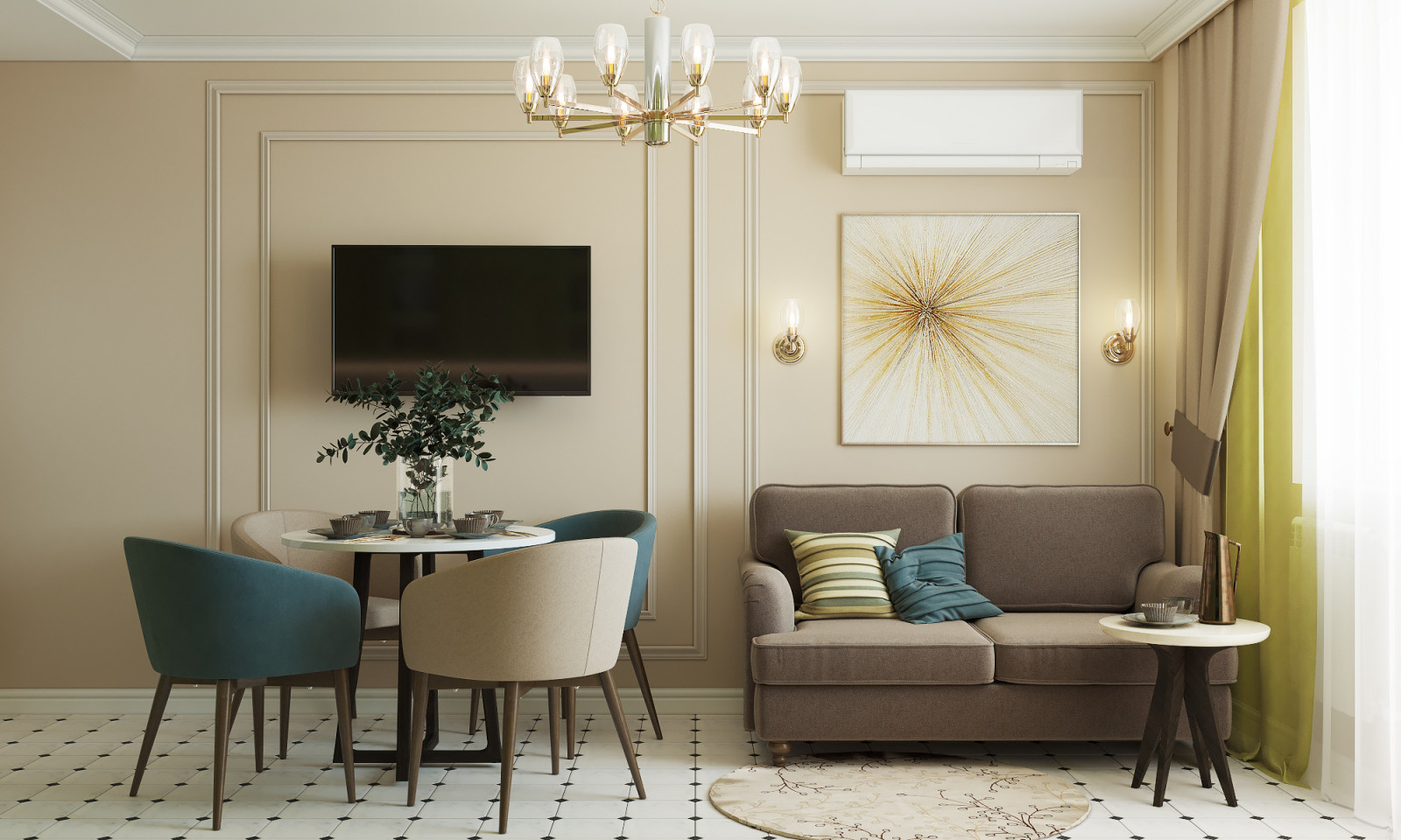 Яркая современная классика