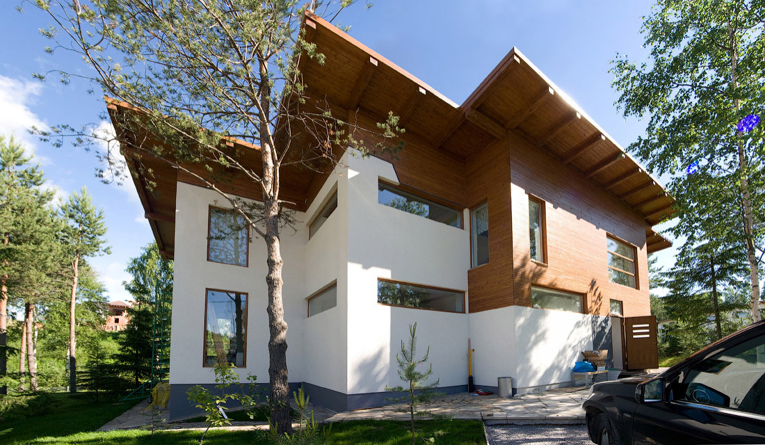 Обложка проекта: Резиденция в пригороде Санкт-Петербурга