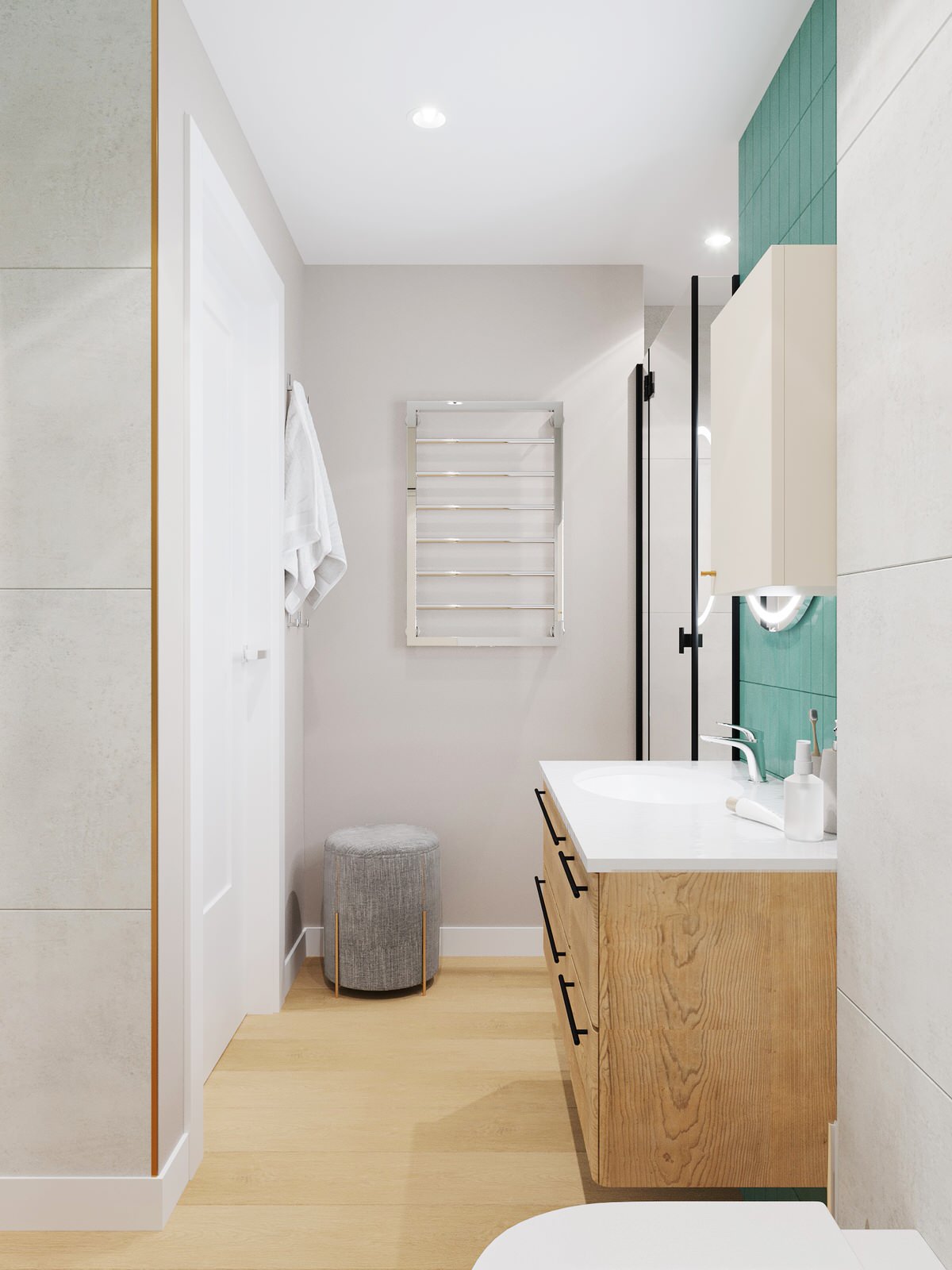 3-х комнатная квартира в ЖК Новоорловский  73 м.кв