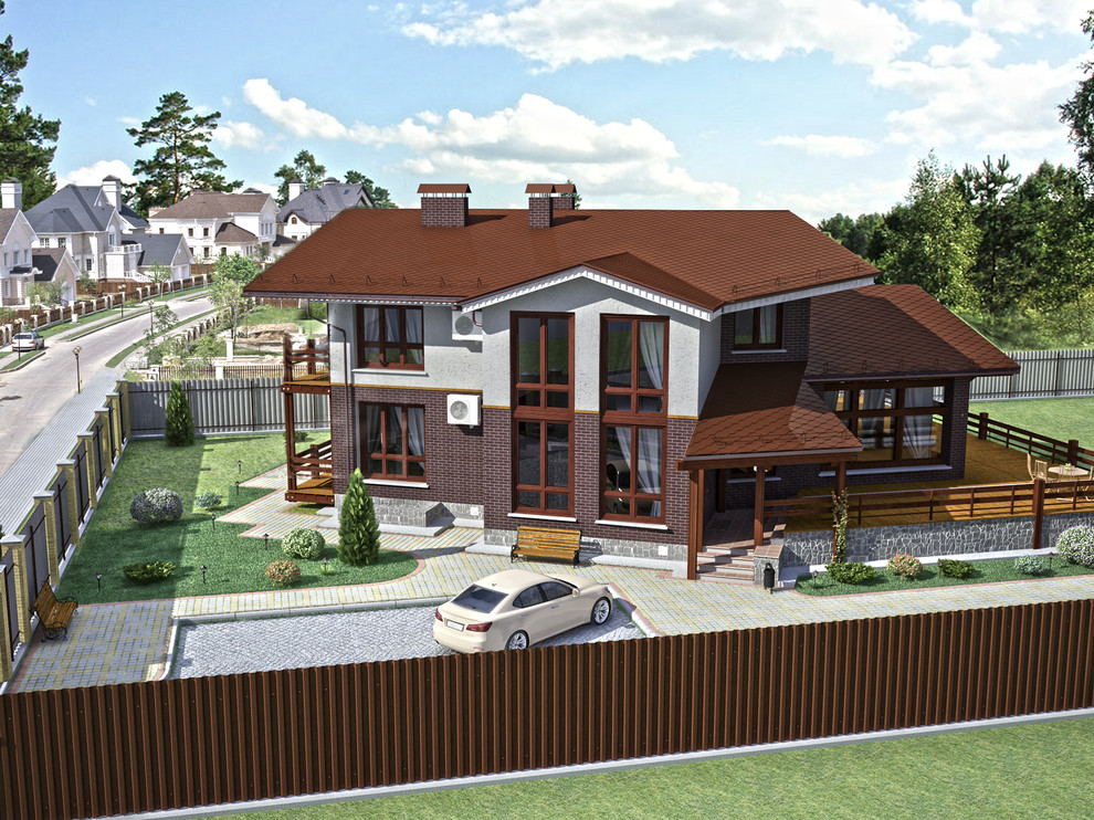 Коттедж в пригороде Воронежа