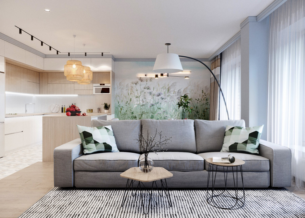 Обложка проекта: Интерьер квартиры Сканди