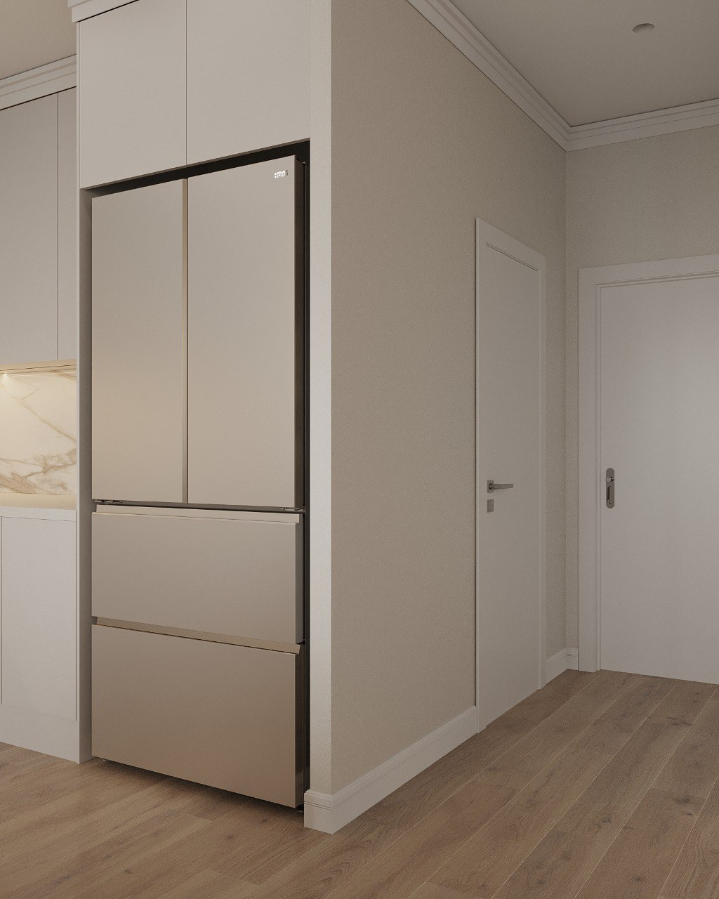 Дизайн 3-х комнатной квартиры в ЖК ГАЛАКТИКА PRO