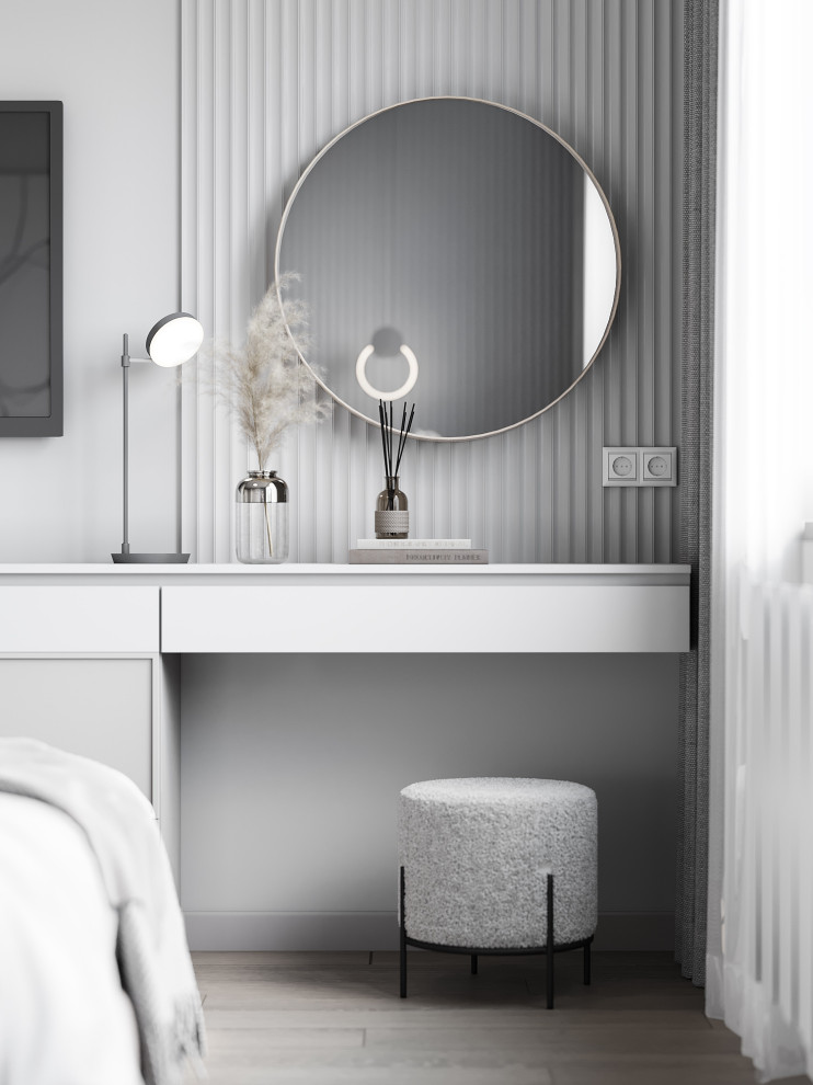 Дизайн-проект 2-комнатной кв., ЖК "Шуваловский", СПб, 60 кв.м.