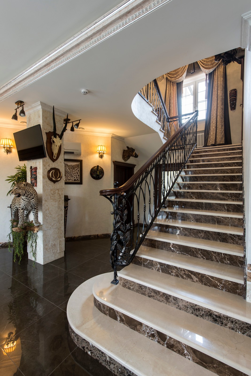 Загородный дом в стиле сафари