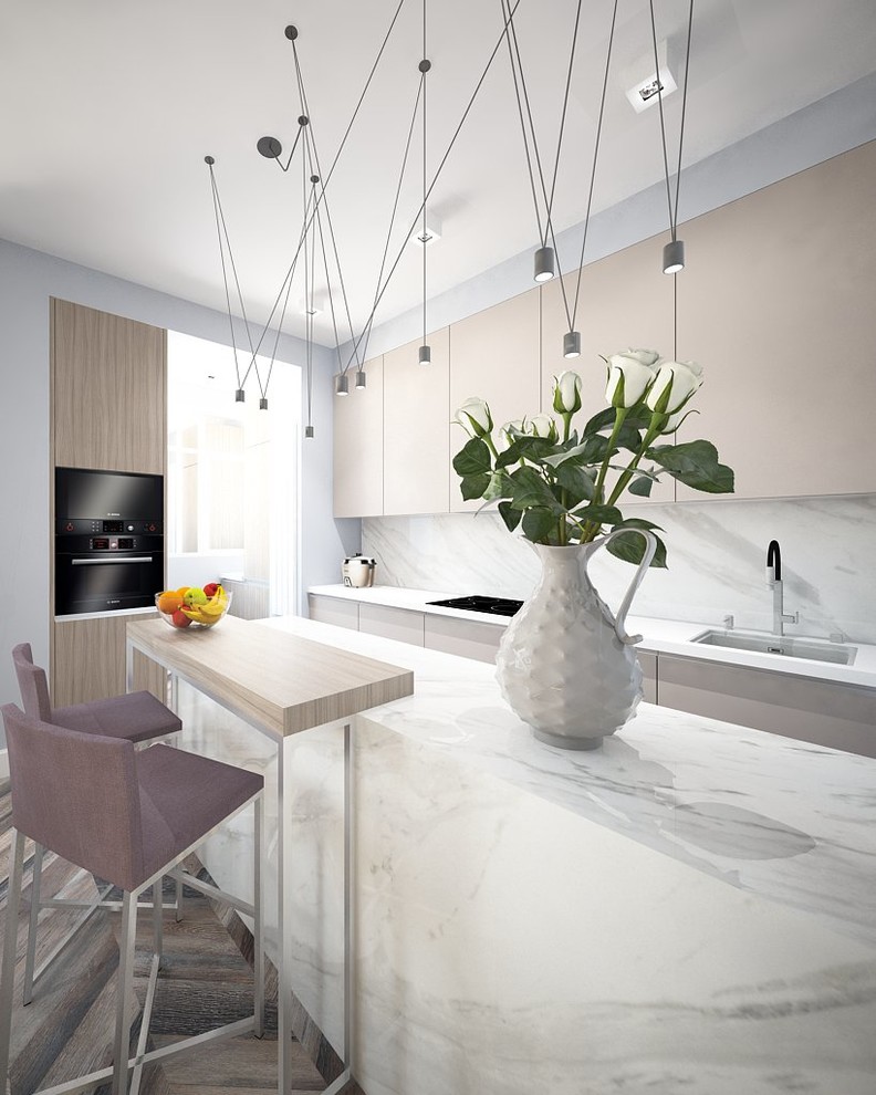 Квартира с элементами стиля ЛОФТ