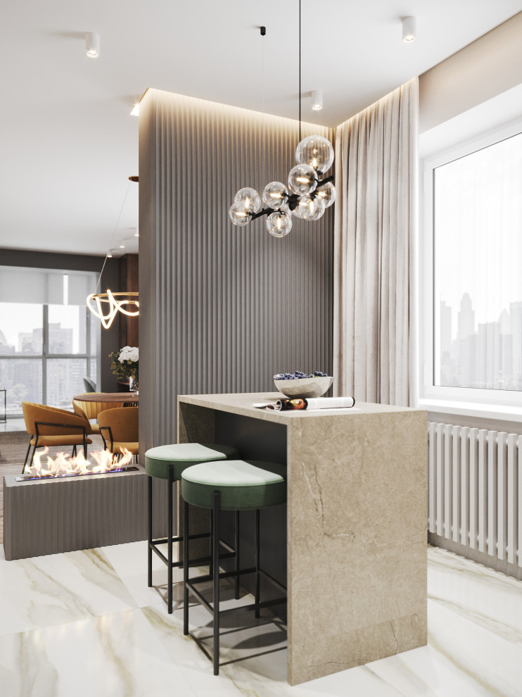 Двухкомнатная квартира в ЖК "5 Звезд"