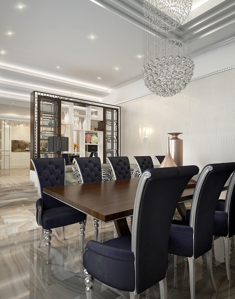 Интерьер дома 285 метров.