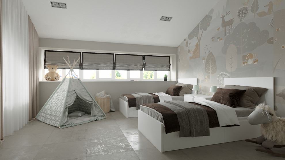 Трехэтажный дом в Подмосковье