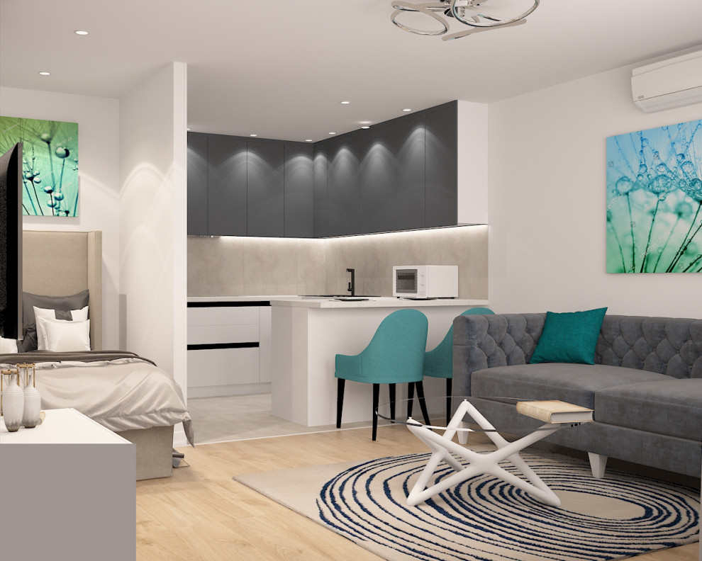 Дизайн однокомнатной квартиры