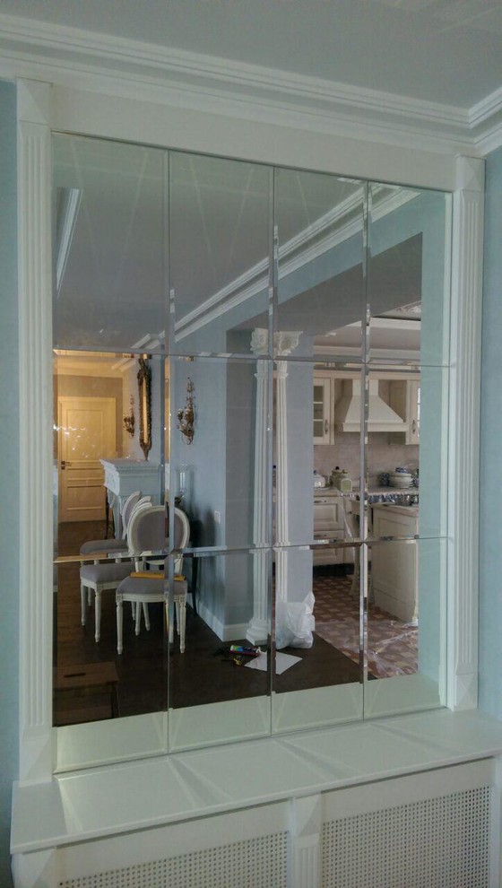 Обложка проекта: Панно из зеркал с фацетом