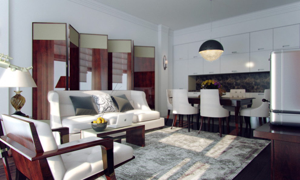 Обложка проекта: Квартира-студия в центре Москвы