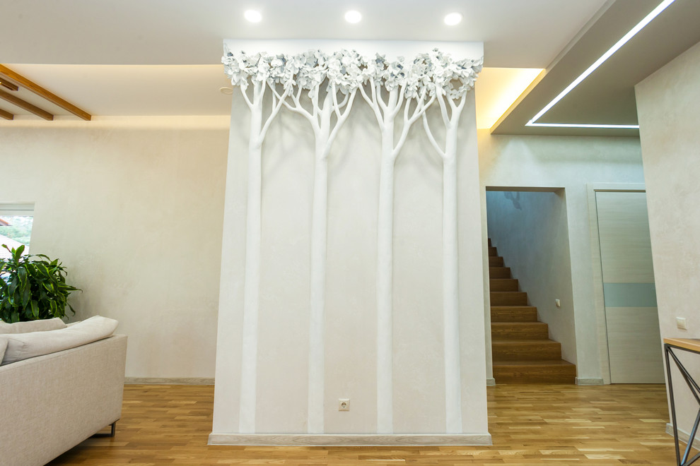 Современный проект с эксплуатируемой кровлей