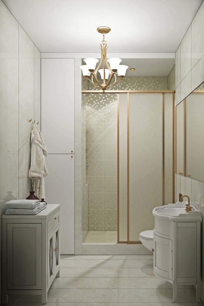 Дизайн-проект ванной комнаты от «Strekoza Design»