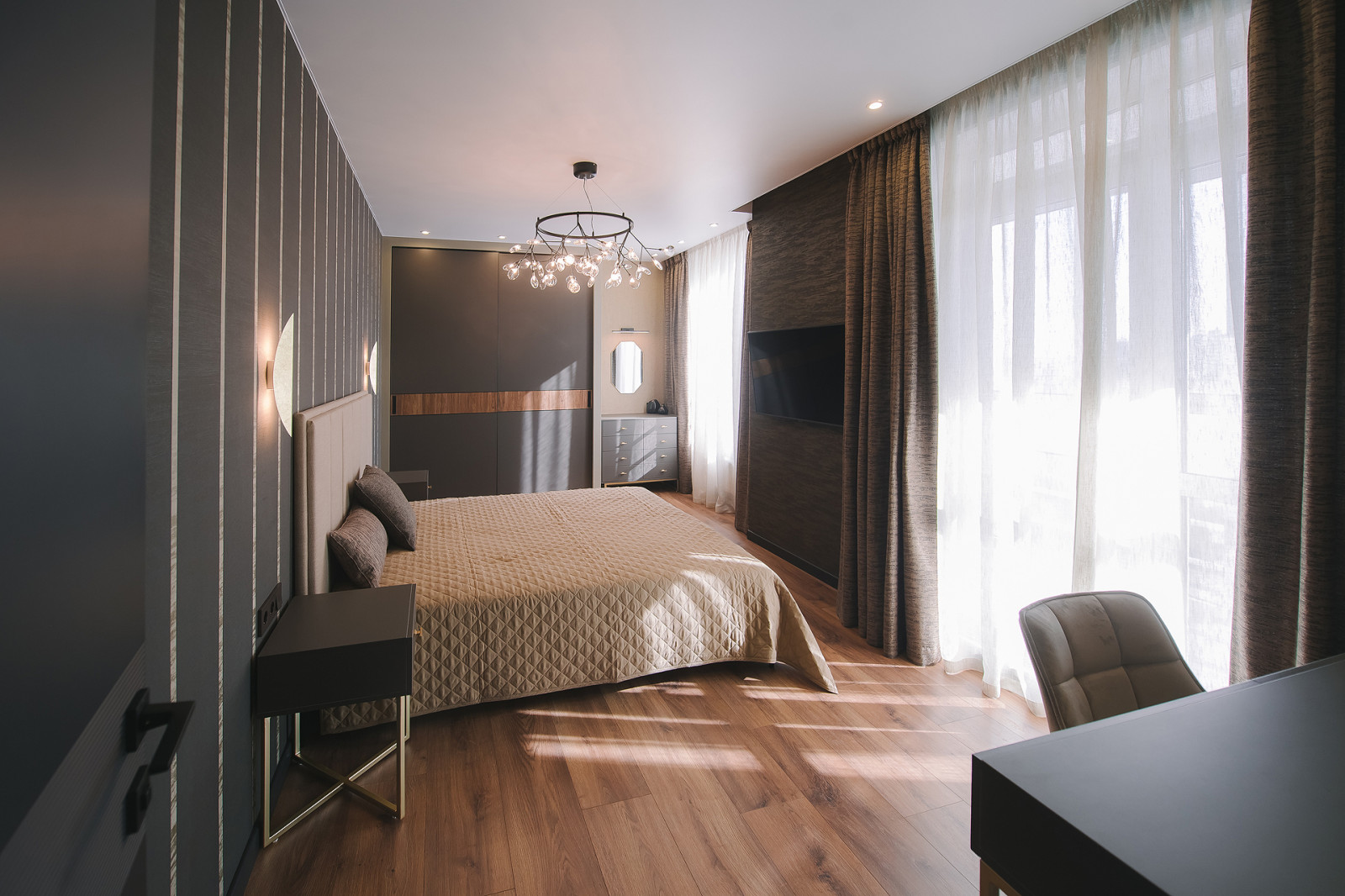 Фото дизайна интерьера готовой квартры