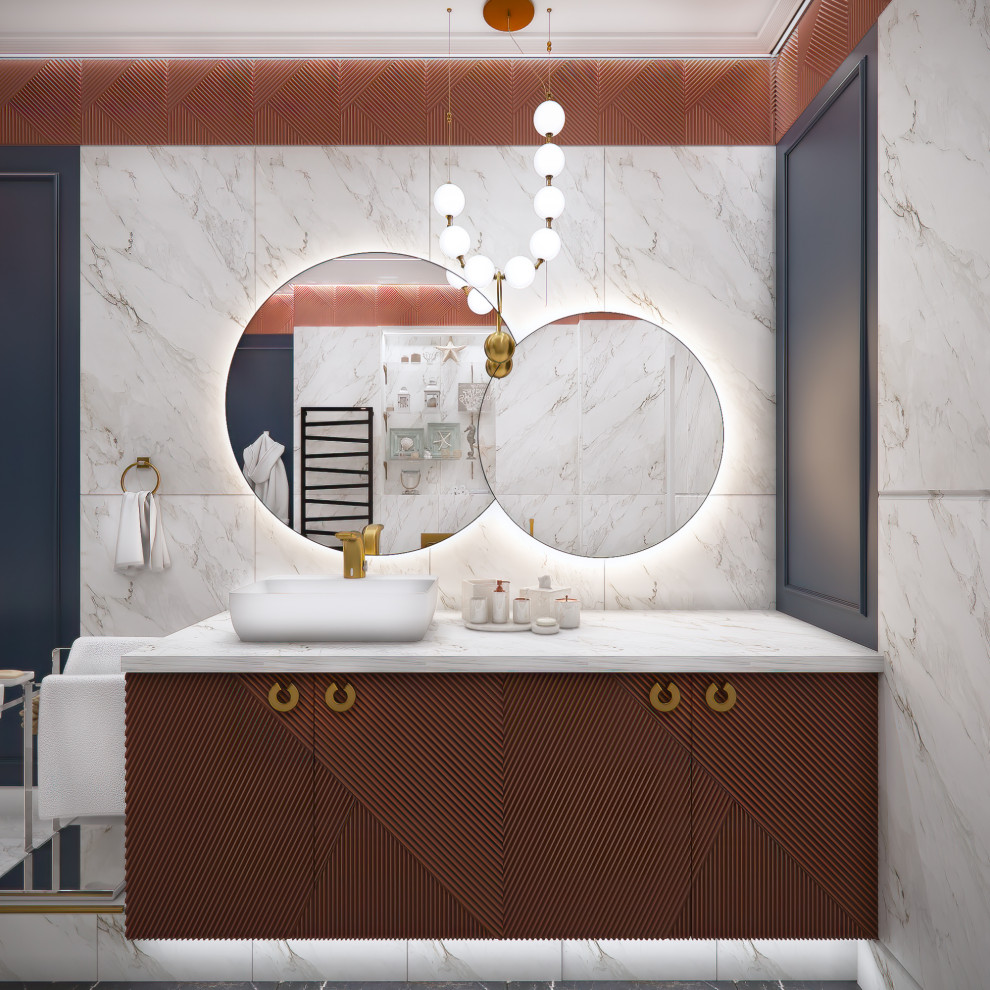 Обложка проекта: проект ванной комнаты