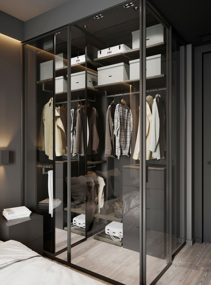 Интерьер квартиры в современном стиле, ЖК «Символ», 64 кв.м.