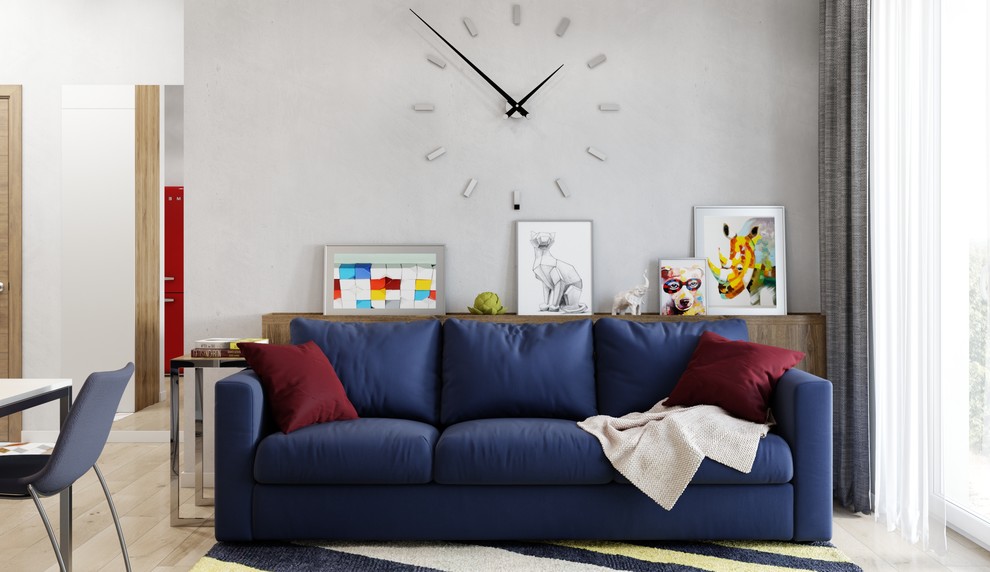 Обложка проекта: Однокомнатная квартира в ЖК Привилегия